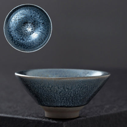 Hundred - flower - patterned Wide - brimmed Bowl - shaped Cup