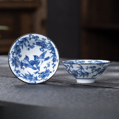 Wide-brimmed Bowl-shaped Cup